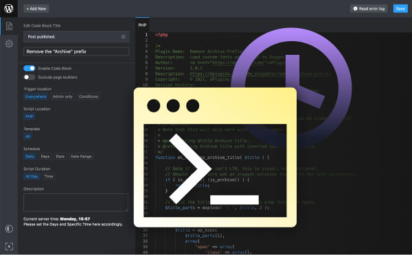 Scripts Organizer 3.5.6