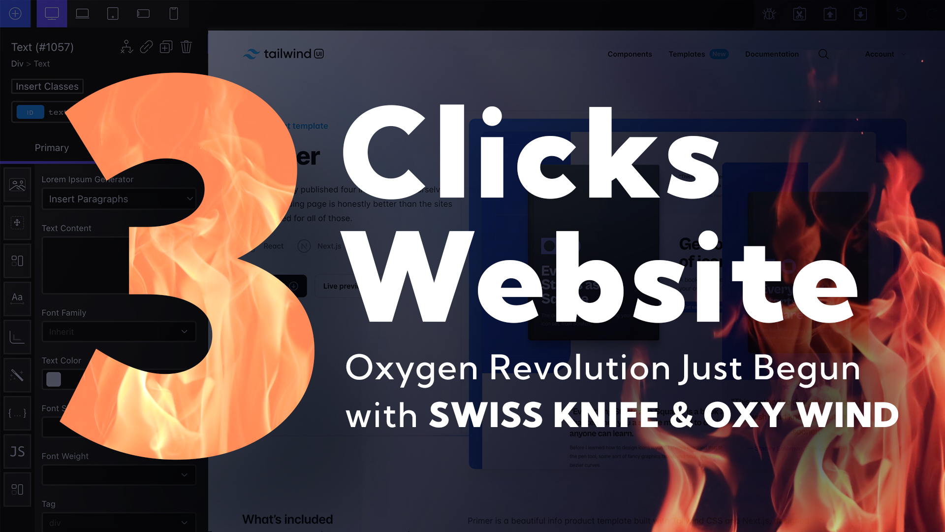 3 clicks website