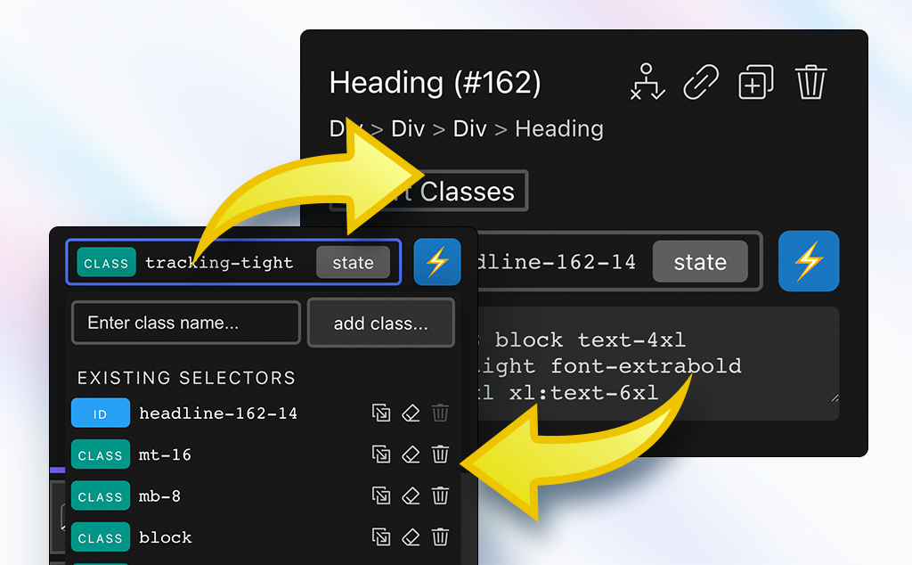 plain classes migrate