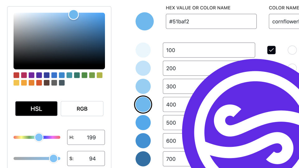 Match base Color With Color Shade